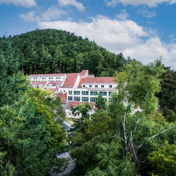 Hôtel Spa Husseren Collections vue aérienne
